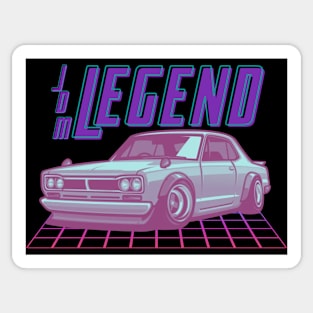 JDM Legend Retro! Sticker